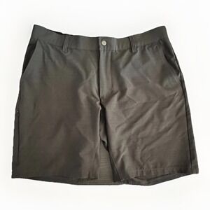 BYLT Kinetic Shorts Mens XL Gray Stretch Performance Golf Casual Athletic